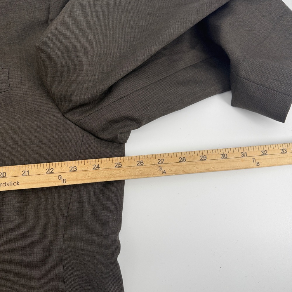 Lauren Ralph Lauren‎ Men Wool Suit Jacket Blazer Gray 48R Business Casual - Picture 5 of 9